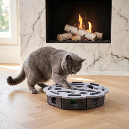 Felyvin™ Hunting Instinct Puzzle for Indoor Cat Mental Stimulation